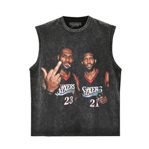 LEBRON JAMES & EMBIID 76ERS TANK TOP & TEE & LONG SLEEVE & LAYERED LS & HOODIE