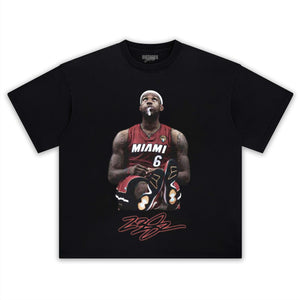 LEBRON JAMES PONDERING SIGNATURE TEE & LS & HOODIE