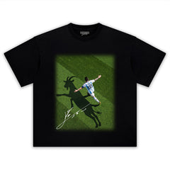 LEO MESSI - GOAT TANK TOP & TEE & LONG SLEEVE & LAYERED LS & HOODIE