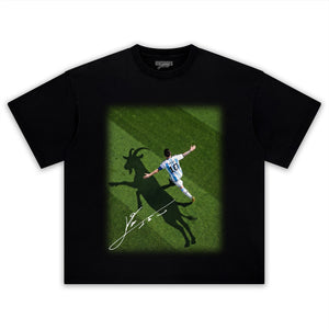 LEO MESSI - GOAT TANK TOP & TEE & LONG SLEEVE & LAYERED LS & HOODIE