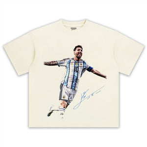 LEO MESSI - HAT TRICK TANK TOP & TEE & LONG SLEEVE & LAYERED LS & HOODIE