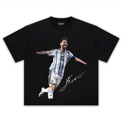 LEO MESSI - HAT TRICK TANK TOP & TEE & LONG SLEEVE & LAYERED LS & HOODIE
