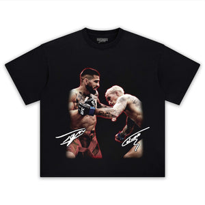 LLIA TOPURIA & CHARLES OLIVEIRA TEE