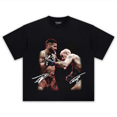 LLIA TOPURIA & CHARLES OLIVEIRA TEE