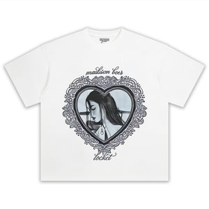 MADISON BEER - LOCKET HEART TANK TOP & TEE & LONG SLEEVE & LAYERED LS & HOODIE
