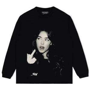 MADISON BEER MIDDLE FINGER TANK TOP & TEE & LONG SLEEVE & LAYERED LS & HOODIE