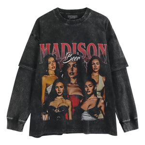 MADISON BEER VINTAGE TANK TOP & TEE & LONG SLEEVE & LAYERED LS & HOODIE