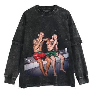 MAX HOLLOWAY & CONOR MCGREGOR 2026 TANK TOP & TEE & LONG SLEEVE & LAYERED LS & HOODIE