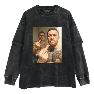 MAX HOLLOWAY & CONOR MCGREGOR 2026 V2 TANK TOP & TEE & LONG SLEEVE & LAYERED LS & HOODIE