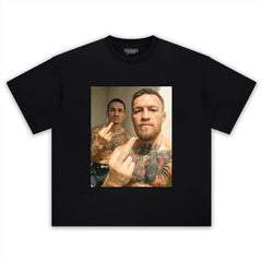 MAX HOLLOWAY & CONOR MCGREGOR 2026 V2 TANK TOP & TEE & LONG SLEEVE & LAYERED LS & HOODIE
