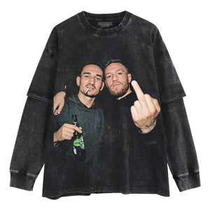 MAX HOLLOWAY & CONOR MCGREGOR 2026 V3 TANK TOP & TEE & LONG SLEEVE & LAYERED LS & HOODIE