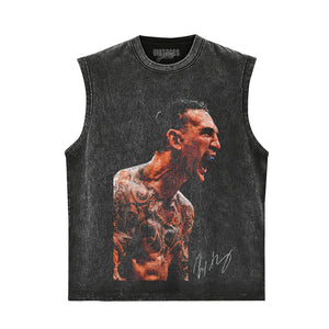 MAX HOLLOWAY VINTAGE MMA FIGHTER V2 TANK TOP & TEE & LONG SLEEVE & LAYERED LS & HOODIE