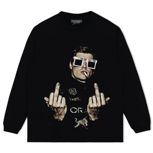 MAX VERSTAPPEN 2026 MIDDLE FINGER V3 TANK TOP & TEE & LONG SLEEVE & LAYERED LS & HOODIE