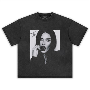 MEGAN FOX CHERRY TANK TOP & TEE & LONG SLEEVE & LAYERED LS & HOODIE