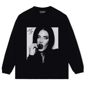 MEGAN FOX CHERRY TANK TOP & TEE & LONG SLEEVE & LAYERED LS & HOODIE