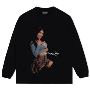 MEGAN FOX SEXY SIGNATURE TANK TOP & TEE & LONG SLEEVE & LAYERED LS & HOODIE