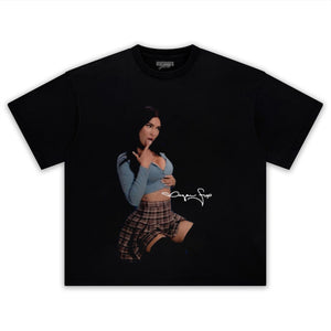 MEGAN FOX SEXY SIGNATURE TANK TOP & TEE & LONG SLEEVE & LAYERED LS & HOODIE