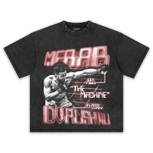 MERAB DVALISHVILI VINTAGE STYLE TEE & LS & HOODIE