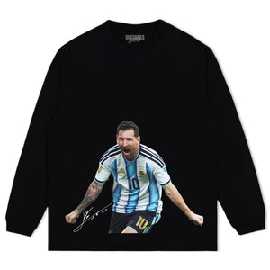 MESSI - BREAKS WORLD CUP GOALS RECORD TANK TOP & TEE & LONG SLEEVE & LAYERED LS & HOODIE