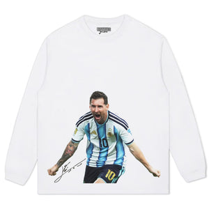MESSI - BREAKS WORLD CUP GOALS RECORD TANK TOP & TEE & LONG SLEEVE & LAYERED LS & HOODIE
