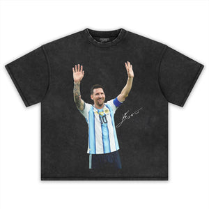 MESSI - BREAKS WORLD CUP GOALS RECORD V2 TANK TOP & TEE & LONG SLEEVE & LAYERED LS & HOODIE