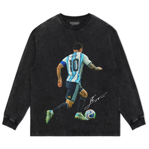 MESSI - BREAKS WORLD CUP GOALS RECORD V3 TANK TOP & TEE & LONG SLEEVE & LAYERED LS & HOODIE
