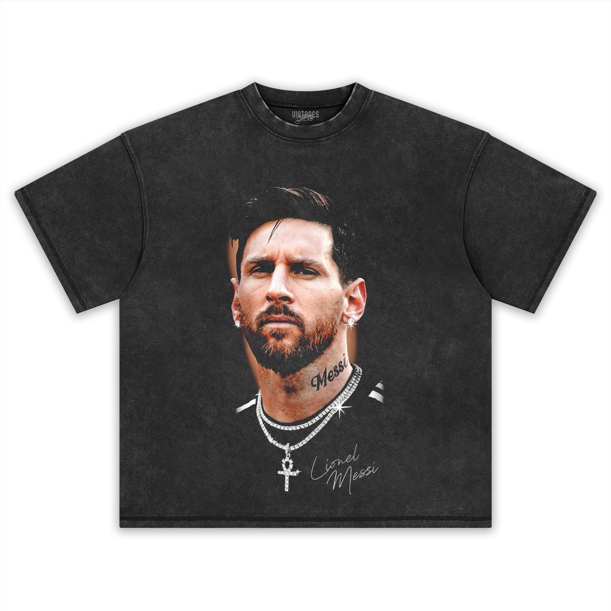 MESSI FACE V2 TANK TOP & TEE & LONG SLEEVE & LAYERED LS & HOODIE