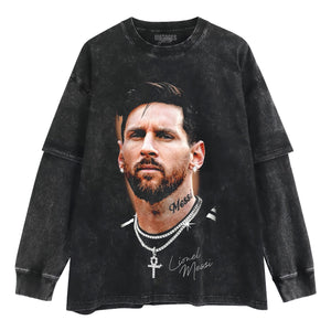 MESSI FACE V2 TANK TOP & TEE & LONG SLEEVE & LAYERED LS & HOODIE