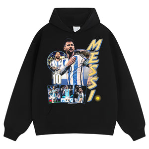 MESSI - GOAT V3 TANK TOP & TEE & LONG SLEEVE & LAYERED LS & HOODIE