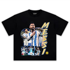 MESSI - GOAT V3 TANK TOP & TEE & LONG SLEEVE & LAYERED LS & HOODIE