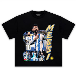 MESSI - GOAT V3 TANK TOP & TEE & LONG SLEEVE & LAYERED LS & HOODIE