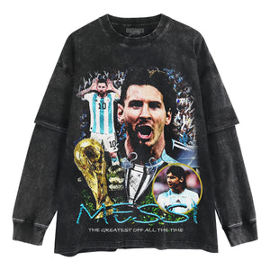 MESSI 2026 VINTAGE TANK TOP & TEE & LONG SLEEVE & LAYERED LS & HOODIE