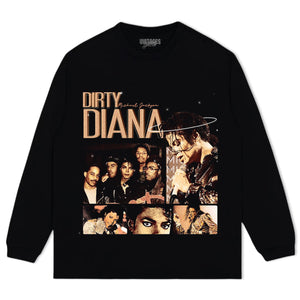 MICHAEL JACKSON - DIRTY DIANA TANK TOP & TEE & LONG SLEEVE & LAYERED LS & HOODIE