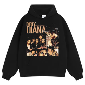 MICHAEL JACKSON - DIRTY DIANA TANK TOP & TEE & LONG SLEEVE & LAYERED LS & HOODIE