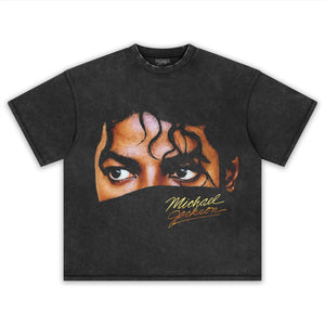 MICHAEL JACKSON - EYES TANK TOP & TEE & LONG SLEEVE & LAYERED LS & HOODIE
