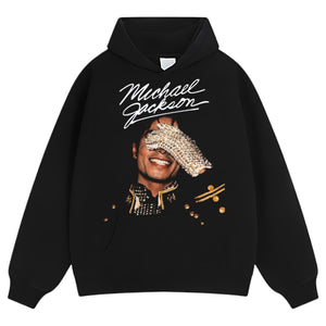MICHAEL JACKSON GLOVE SIGNED TANK TOP & TEE & LONG SLEEVE & LAYERED LS & HOODIE