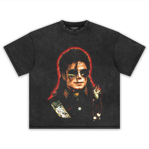 MICHAEL JACKSON KING OF POP TANK TOP & TEE & LONG SLEEVE & LAYERED LS & HOODIE