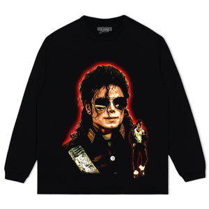 MICHAEL JACKSON KING OF POP TANK TOP & TEE & LONG SLEEVE & LAYERED LS & HOODIE