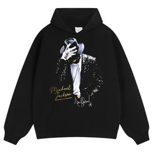 MICHAEL JACKSON KING OF POP Ⅰ TANK TOP & TEE & LONG SLEEVE & LAYERED LS & HOODIE
