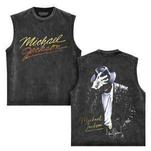 MICHAEL JACKSON KING OF POP Ⅰ V2 TANK TOP & TEE