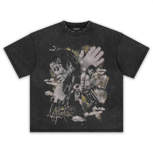 MICHAEL JACKSON KING OF POP Ⅰ V2 TANK TOP & TEE & LONG SLEEVE & LAYERED LS & HOODIE
