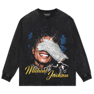 MICHAEL JACKSON KING OF POP V2 TANK TOP & TEE & LONG SLEEVE & LAYERED LS & HOODIE