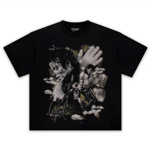 MICHAEL JACKSON KING OF POP Ⅰ V2 TANK TOP & TEE & LONG SLEEVE & LAYERED LS & HOODIE