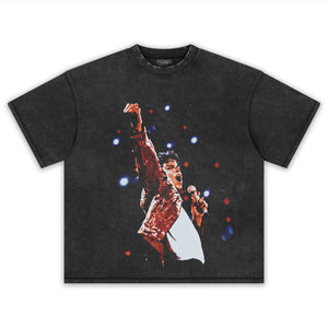 MICHAEL JACKSON KING OF POP V4 TANK TOP & TEE & LONG SLEEVE & LAYERED LS & HOODIE