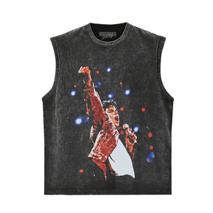 MICHAEL JACKSON KING OF POP V4 TANK TOP & TEE & LONG SLEEVE & LAYERED LS & HOODIE
