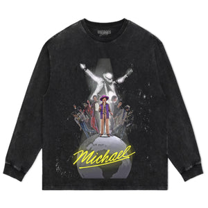 MICHAEL JACKSON KING OF POP Ⅰ V4 TANK TOP & TEE & LONG SLEEVE & LAYERED LS & HOODIE