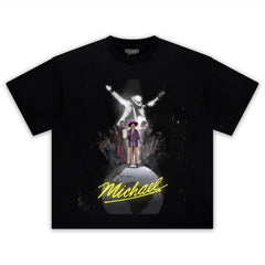 MICHAEL JACKSON KING OF POP Ⅰ V4 TANK TOP & TEE & LONG SLEEVE & LAYERED LS & HOODIE