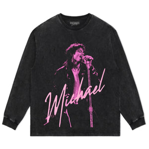 MICHAEL JACKSON KING OF POP V6 TANK TOP & TEE & LONG SLEEVE & LAYERED LS & HOODIE