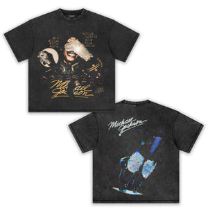 MICHAEL JACKSON KING OF POP VINTAGE V3 TANK TOP & TEE