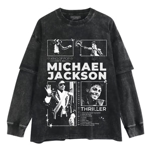 MICHAEL JACKSON VINTAGE Ⅰ TANK TOP & TEE & LONG SLEEVE & LAYERED LS & HOODIE